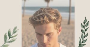 1.	Beach wavy hairstyle is a cool, relaxing and playful hair arrangement.