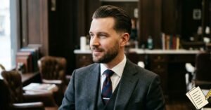 Classic taper slick back hairstyle has universal appeal and popularity.