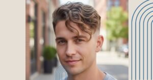 1.	Cropped side wavy hairstyle shows a joyful and playful appearance.