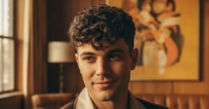 1.	Retro curls wavy hairstyle shows traditional and vintage look with sleek and graceful expression.