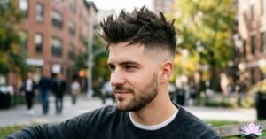 Skin fade with spikes haircut is a craze of the young and trendy people