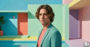 Wavy medium with middle part shows agility and smart look