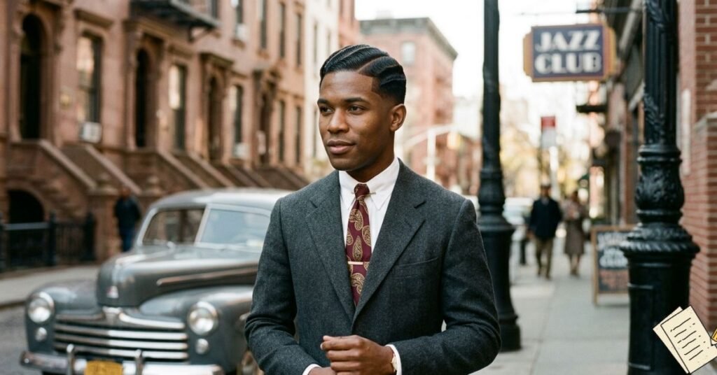 The old school finger wave is a vintage and classic hairstyle and is still popular among the sober gentlemen.