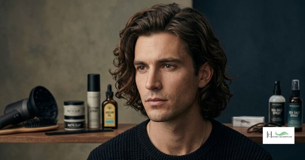 The long hairstyling requires a proper guide to style it properly.