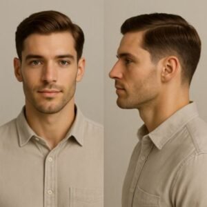 Crew haircut for square face shape is a perfect for the serious and professional individuals