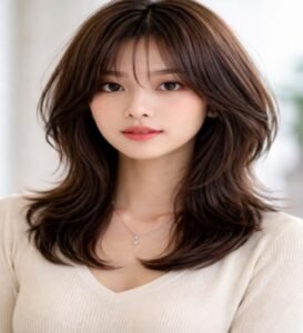 An effortless beauty and attraction is the characteristic of hush cut hairstyle