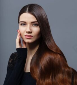 Shiny straight hairstyle has been in use for centuries  