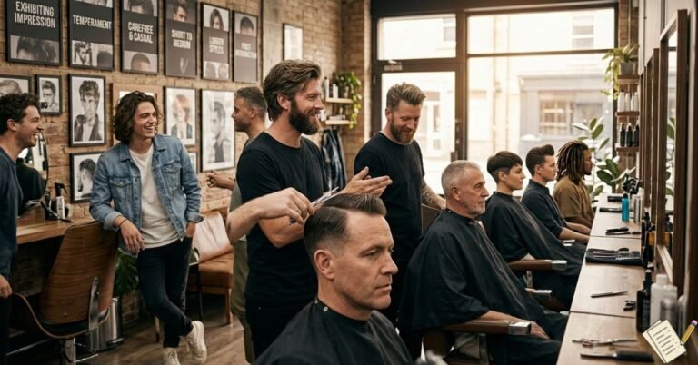 The haircut which is tailored in commensurate with face shape, hair type and temperament ensures satisfying and relaxing vibe.