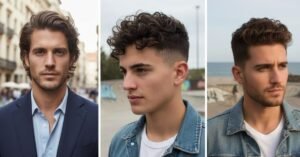 The wavy hairstyles of men are the choice of those who want to show and refined, polished and mature look.